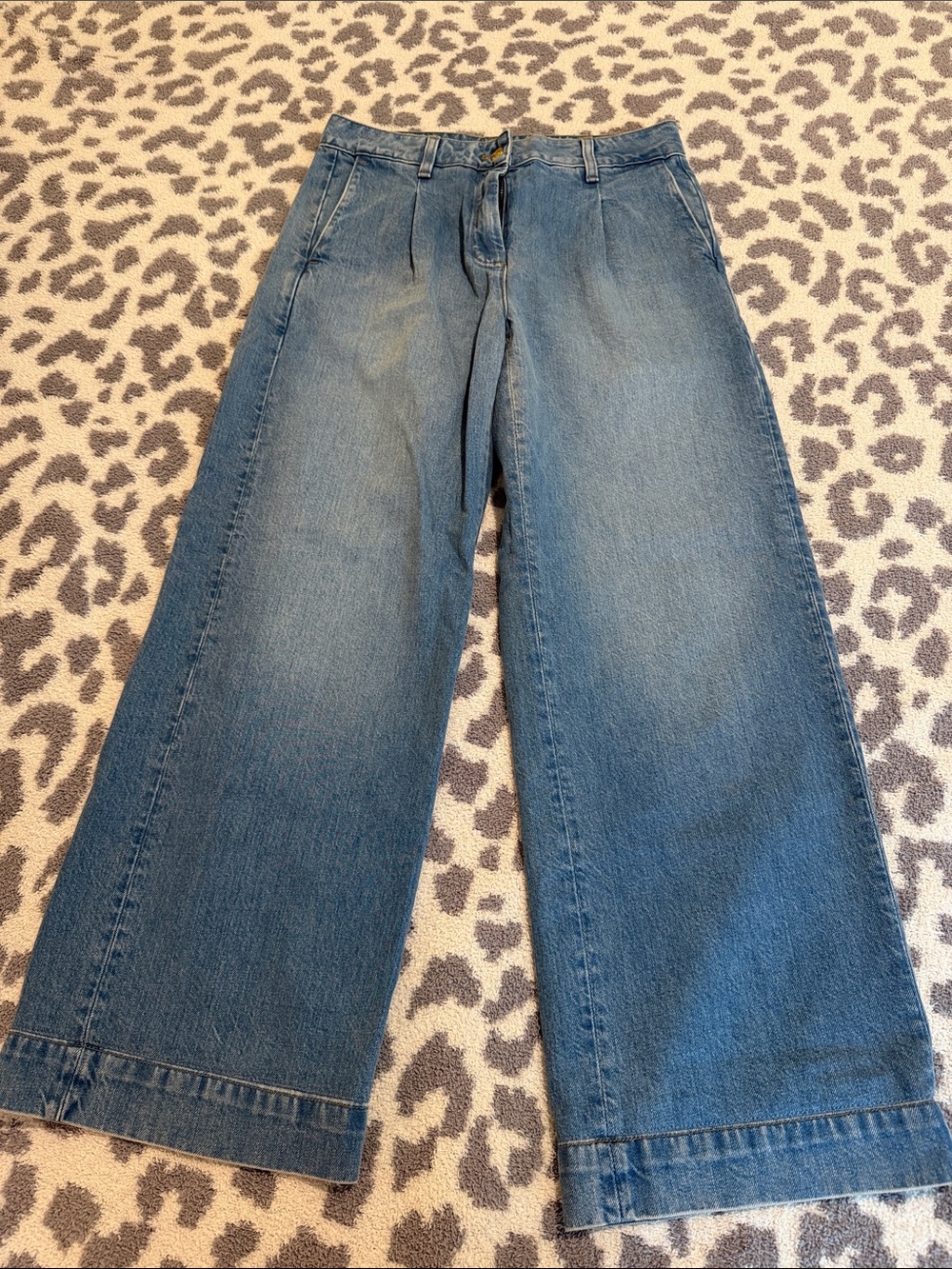 J. Crew Women’s Essential Wide Leg Denim